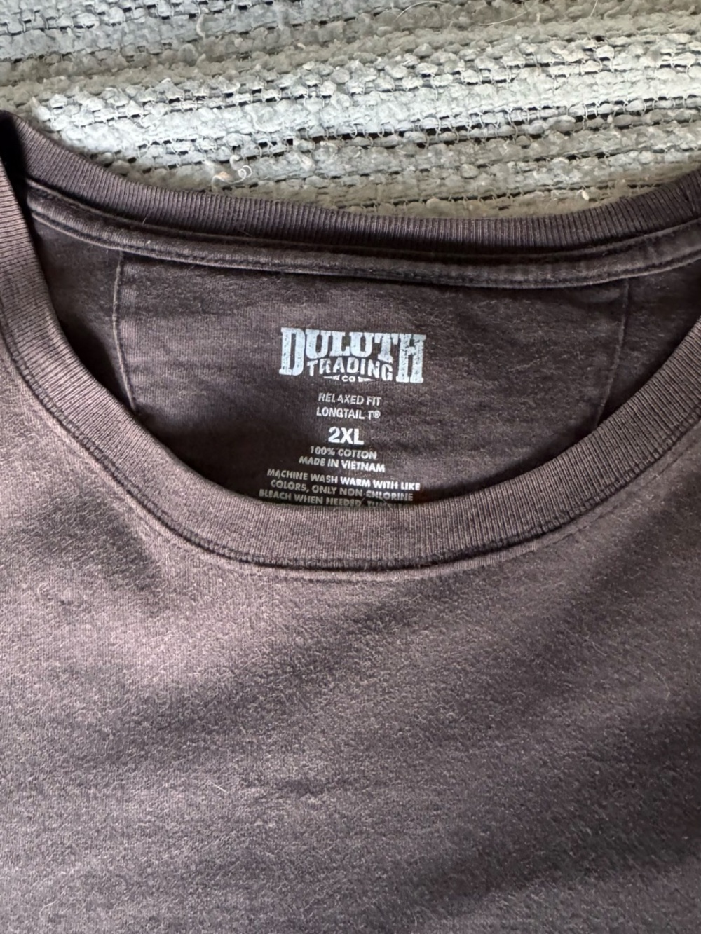 Men's Longtail T Standard Fit Short Sleeve T-Shirt - Picture 6 of 6